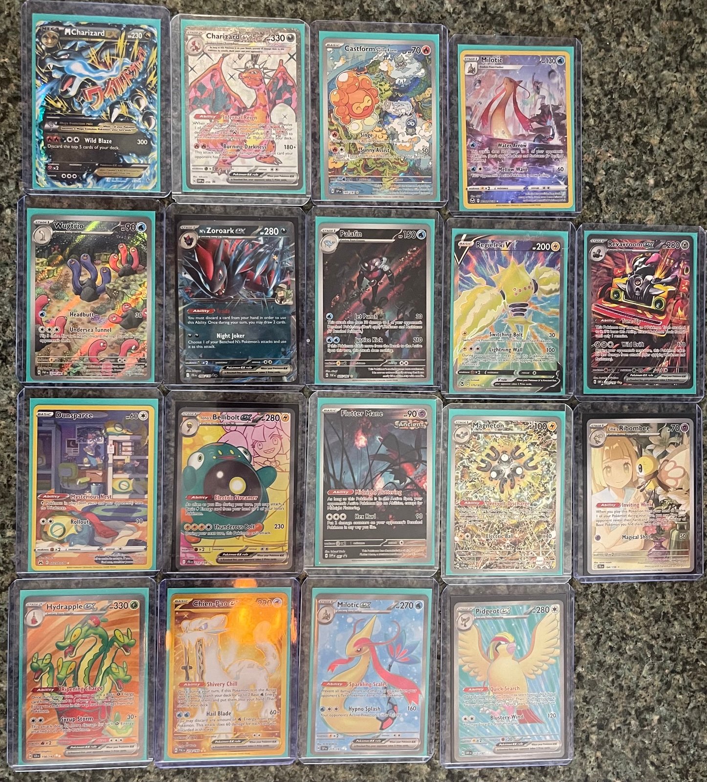 Pokemon Lot #4 Full Art Lots NM+ to LP