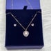 SWAROVSKI EARRINGS & PENDANT NECKLACE
