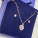 SWAROVSKI EARRINGS & PENDANT NECKLACE