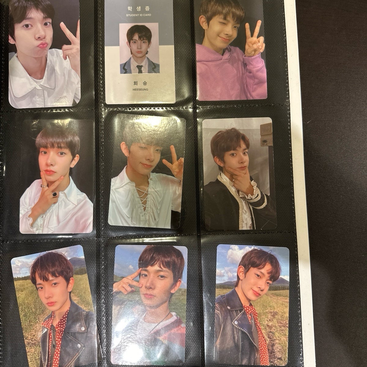 Heeseung photo card lot pc