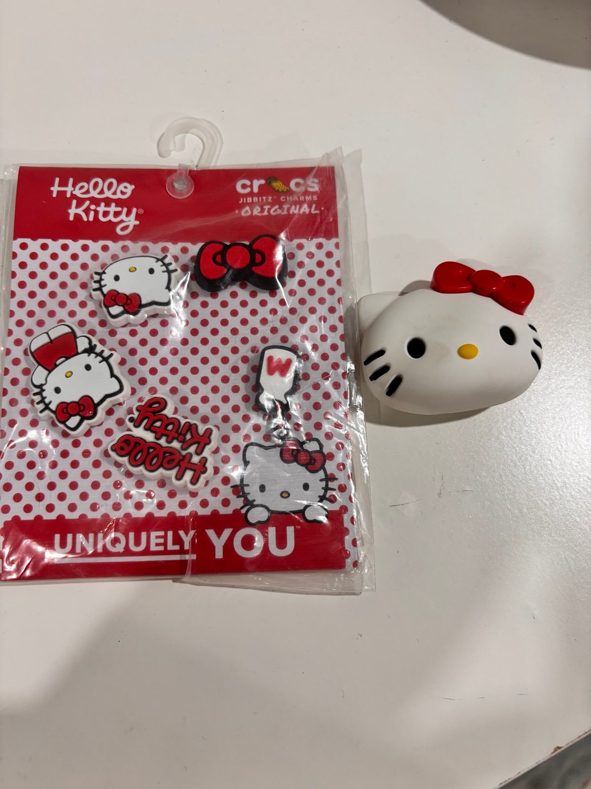 Hello Kitty croc jibbitz