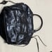 Elliott Lucca Faro black leather satchel bag