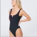 L*Space Womens Size Small Ribbed Float One Piece Swimsuit