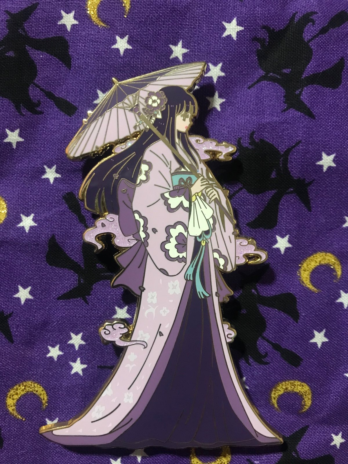 Fantasy Hinata Kimono Enamel Pin