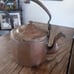 Vintage copper teapot