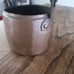 Vintage copper teapot