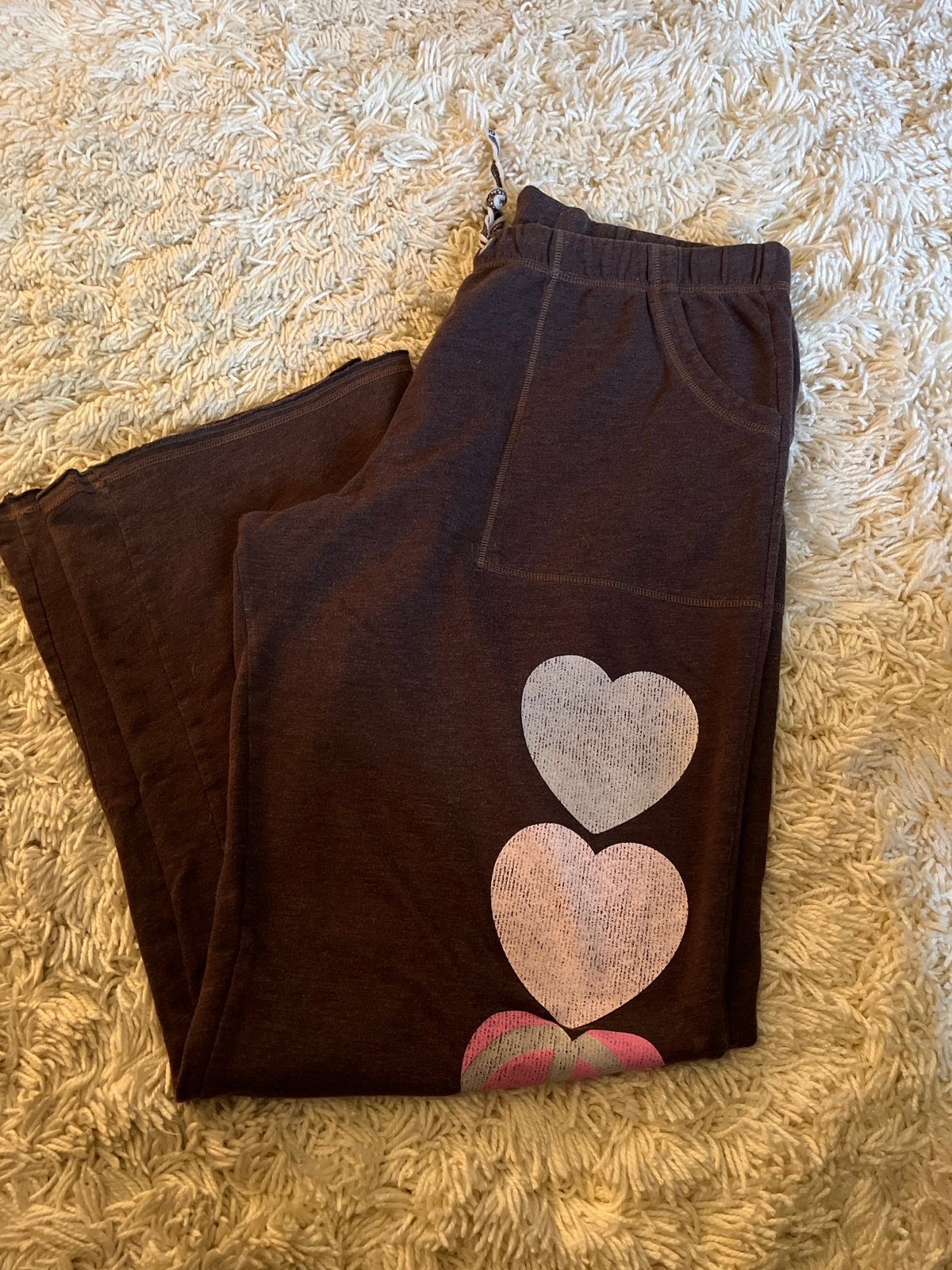 Victoria’s Secret Love Pink Logo Oversized Campus/Boyfriend