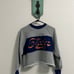 Mother The Boost Crop Slice Logo Cotton Sweatshirt