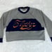 Mother The Boost Crop Slice Logo Cotton Sweatshirt