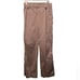 Burberry London Flare Trousers Khaki Cargo Scrunched Sides 90s Y2K Pants Sz 8