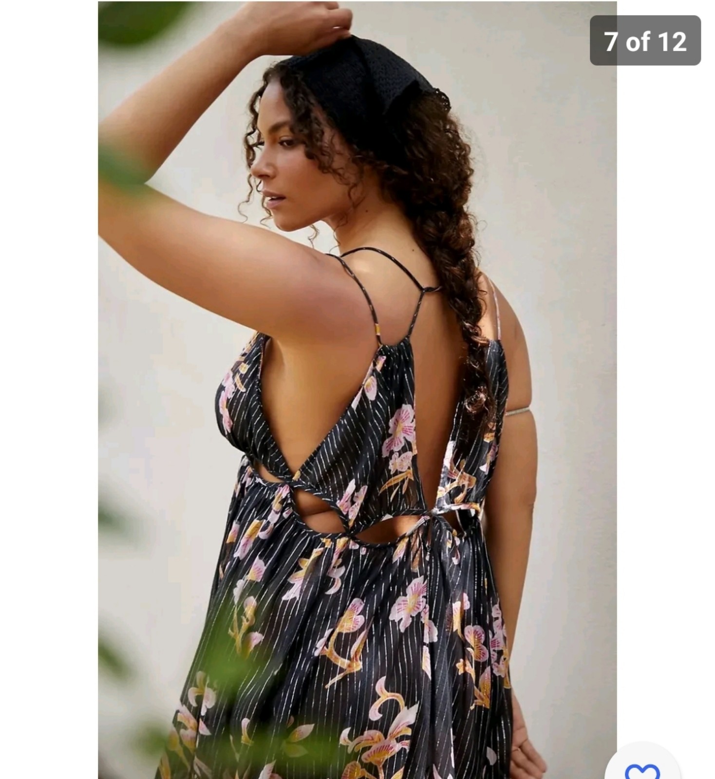 By Anthropologie Cutout Maxi Dress Size XL