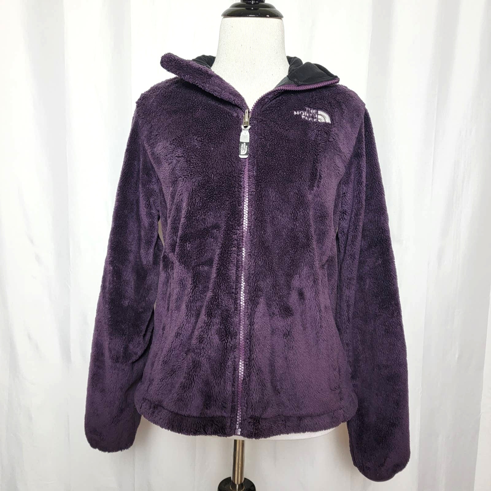 The North Face Purple Sherpa Jacket SZ Small