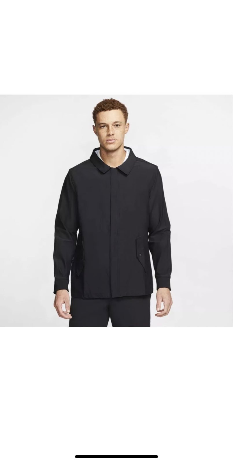 Nike Repel Player Men's Full Zip Water Repellent Golf Jacket Medium BV0386-010