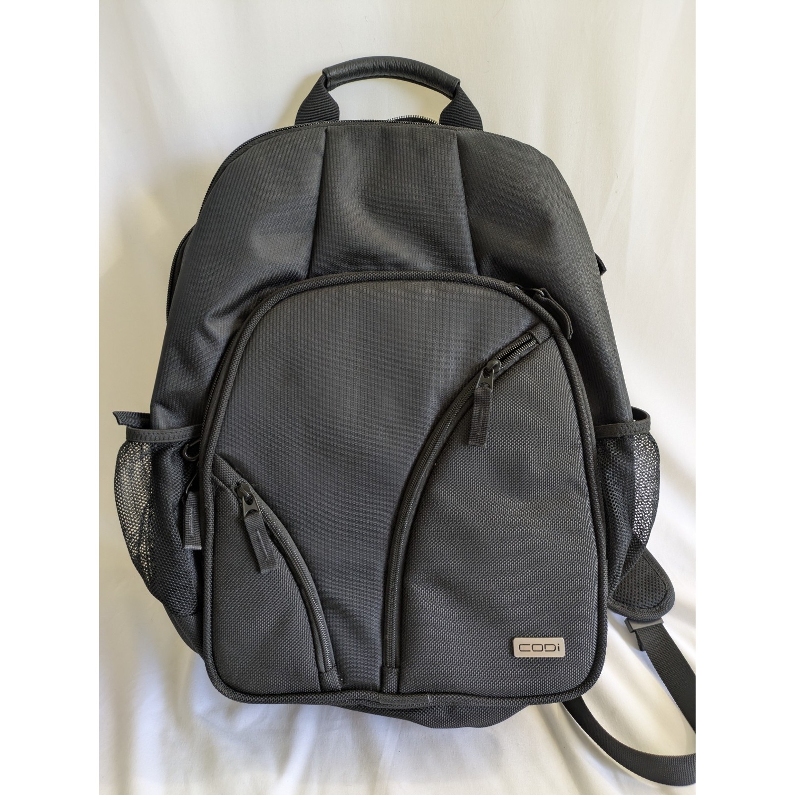 CODi Tri-Pack Ballistic Black Backpack for Laptops Up To 15.6 inch (C7710) NWOT