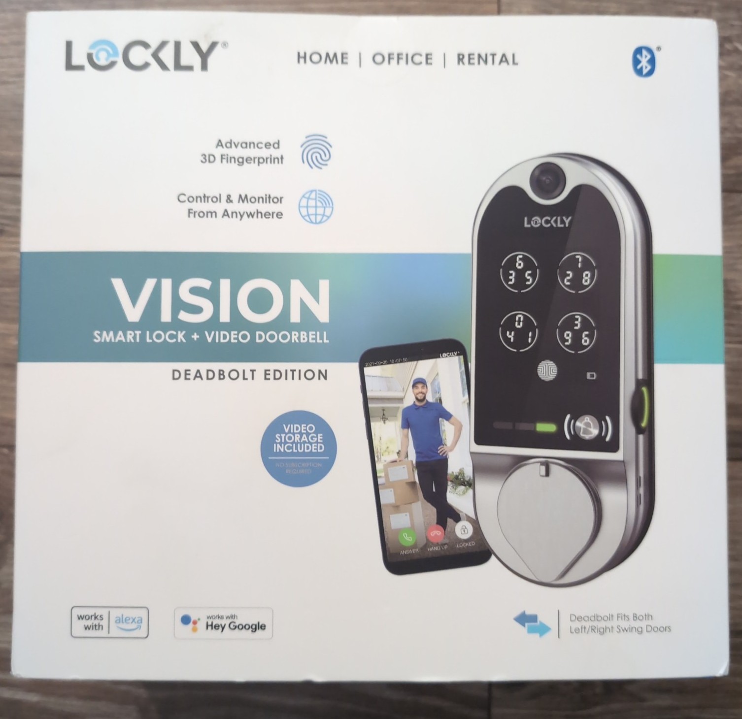 Lockly Vision Smart Lock+ Video Doorbell