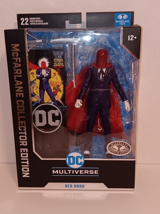 Mcfarlane #20 Red Hood Detective Comics Platinum Action Figure