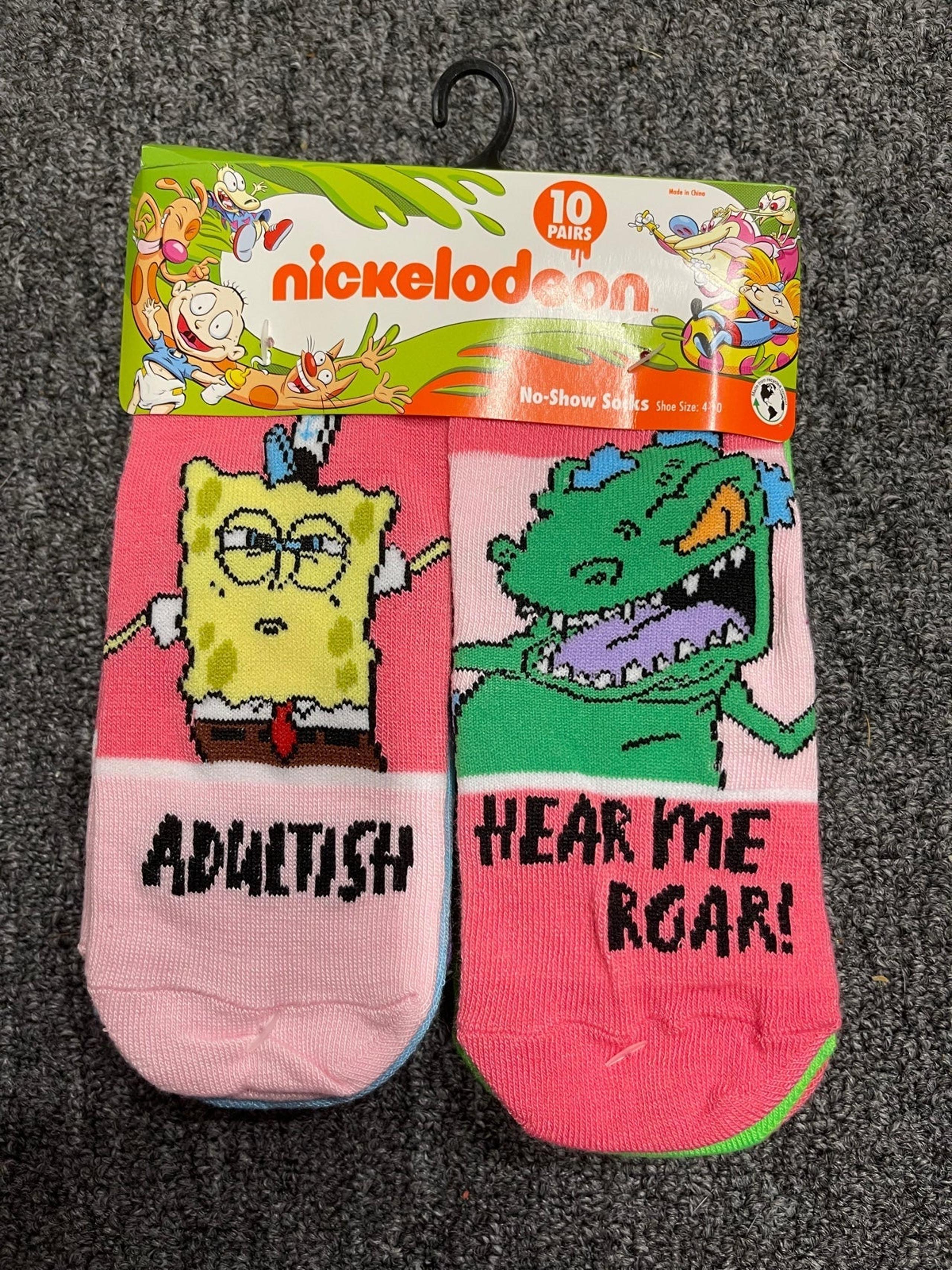 New Womens Nickelodeon Socks
