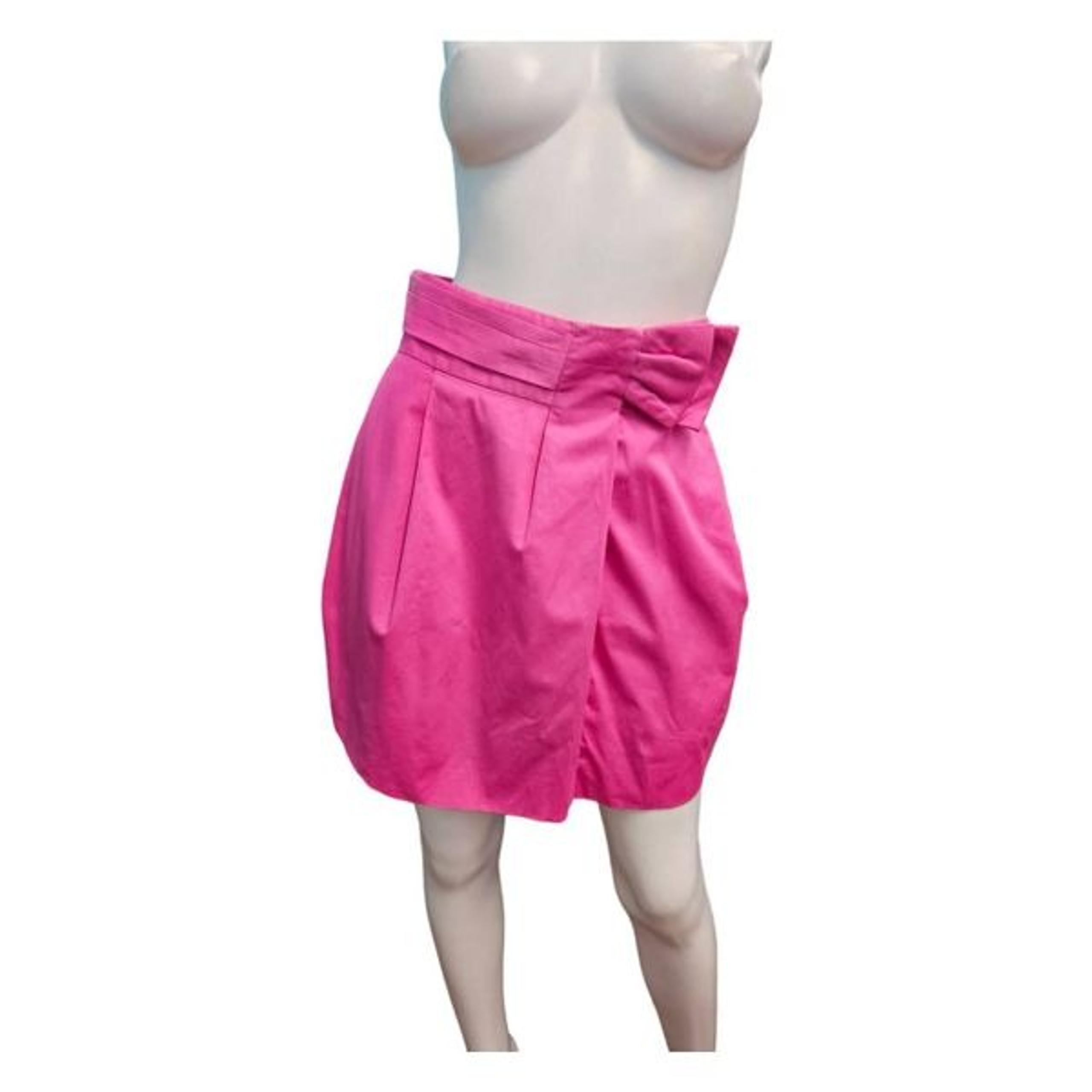 BCBGMAXAZRIA Pink Skirt Womens SZ 4