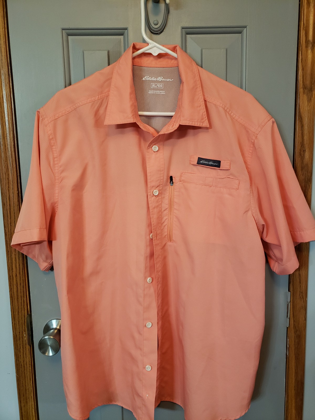 (3) Eddie Bauer Vented Fishing Shirts