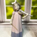 Lladro NAO Girl with Violin #1034