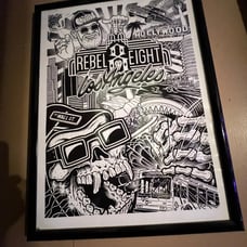 Mike Giant Rebel 8 poster
