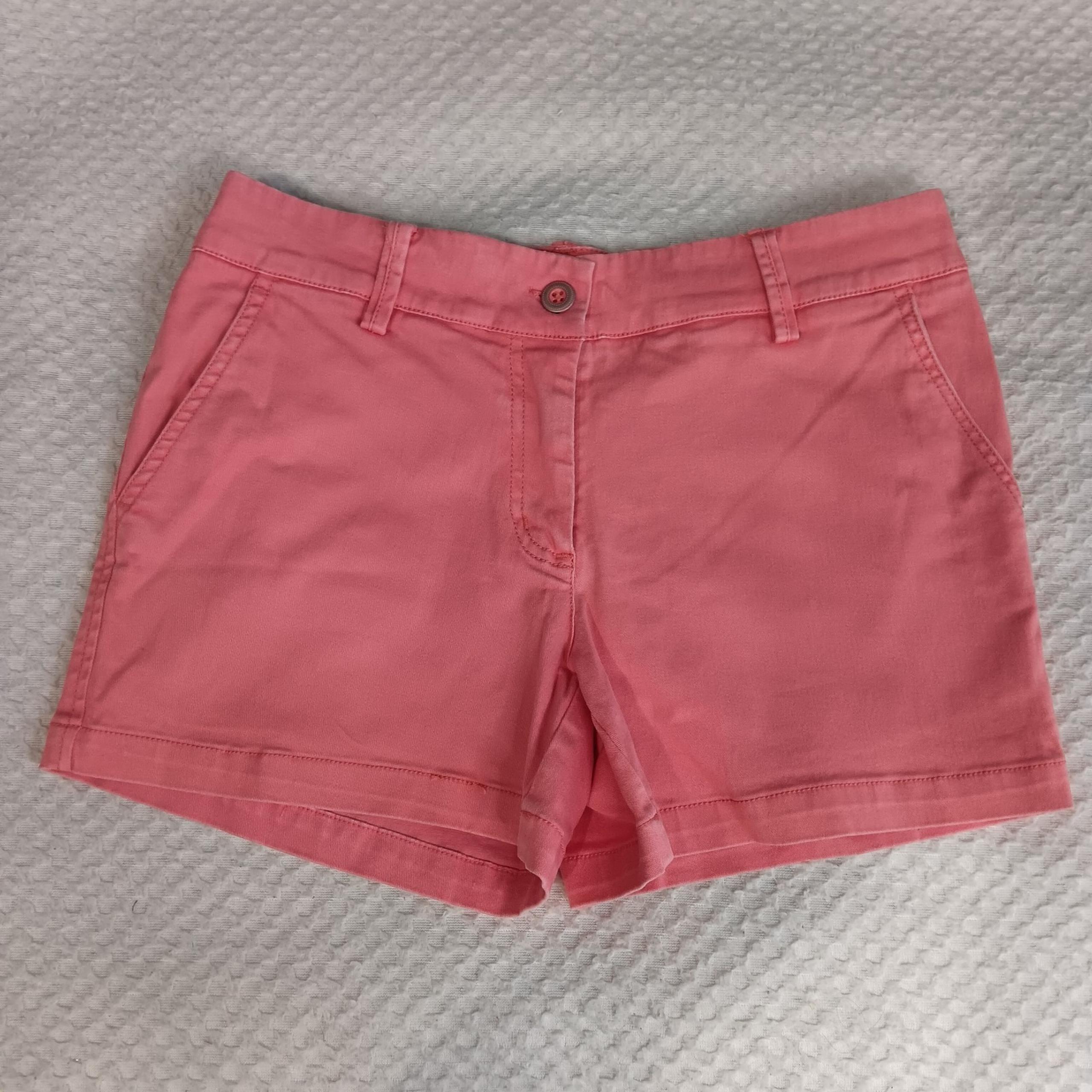 Artisan NY Coral Peach Preppy 4inch Inseam Chino Shorts Women's Size 2