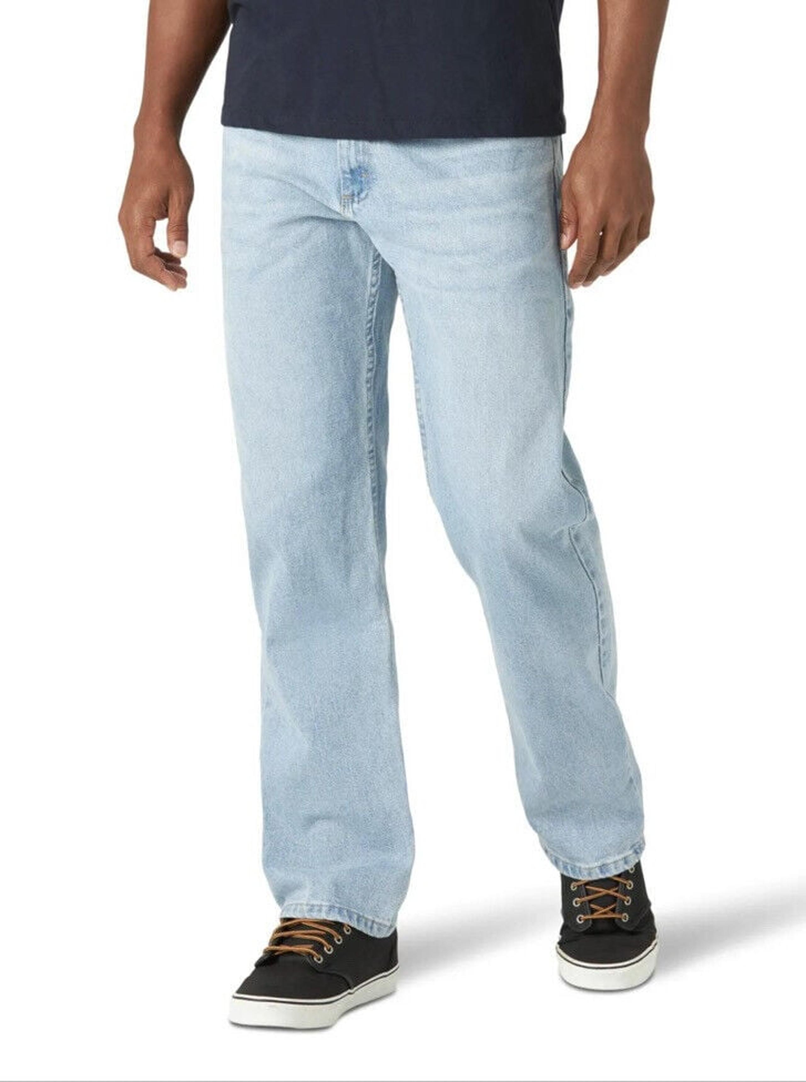 Wrangler Mens Jeans Relaxed Fit With Flex 29 X 30 Faded Vintage Blue NWT