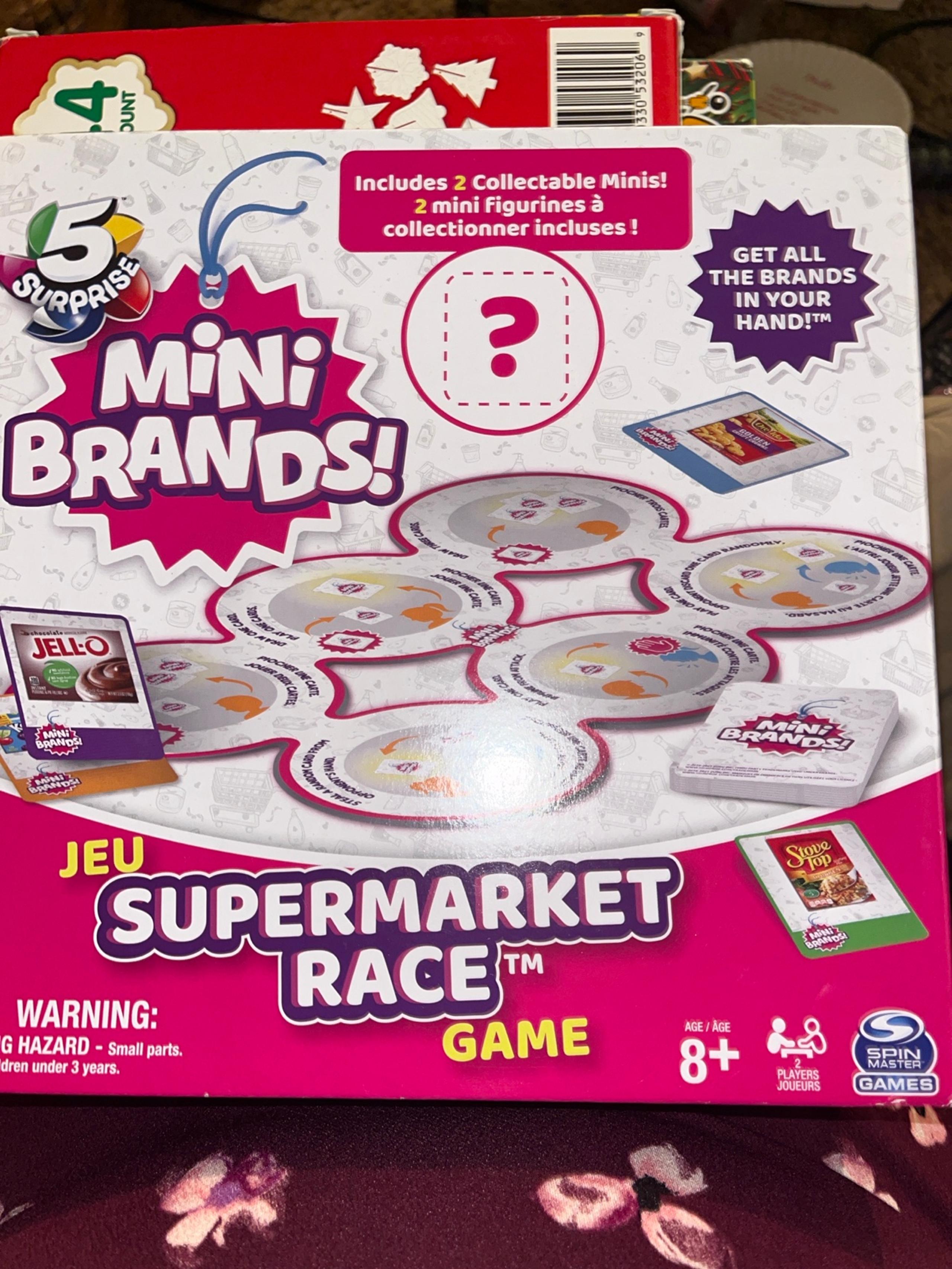 Mini Brands 5 Surprises Supermarket Race ages 8+