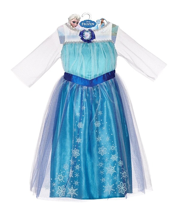 Elsa Frozen Disney Princess Enchanting Dress Child Size 4-6X New