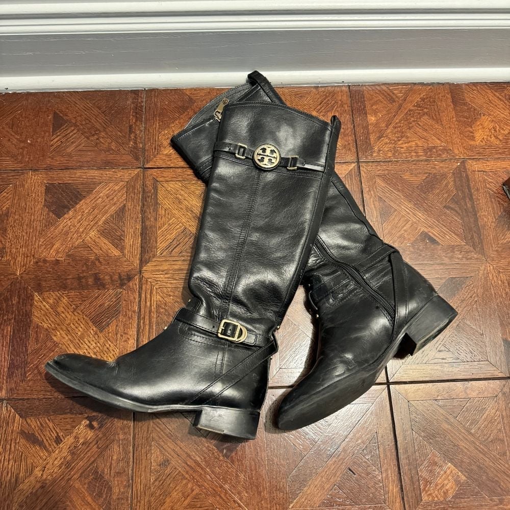 Tory Burch Black Boots
