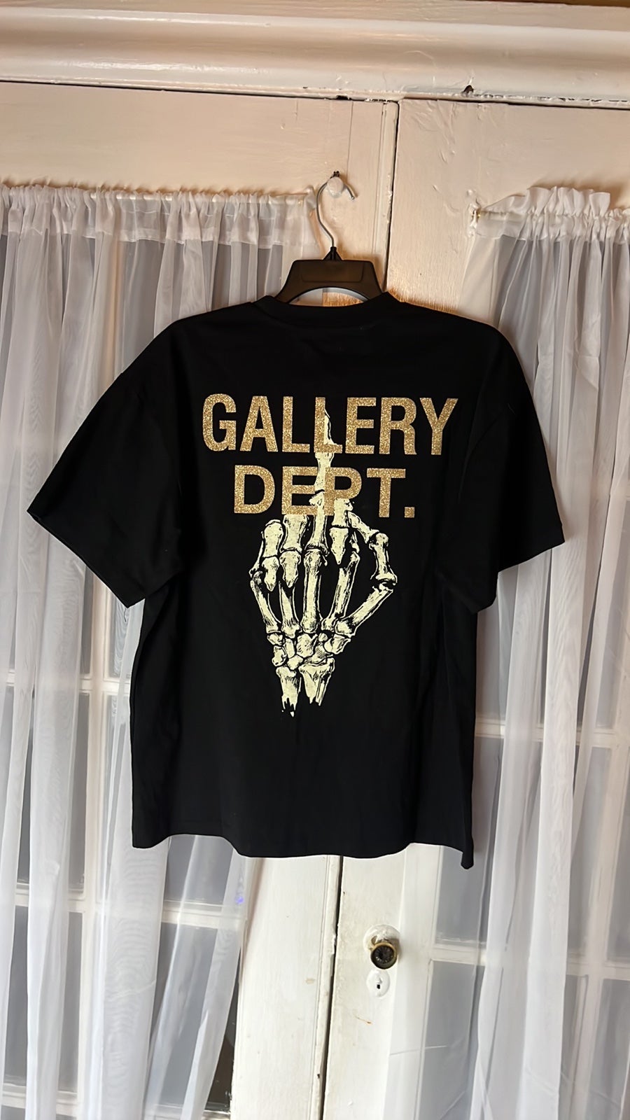 Gallery DEPT Fashion Victim 1993 TEE Men's Small Skeleton