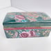 Antique Qianlong enameled porcelain box