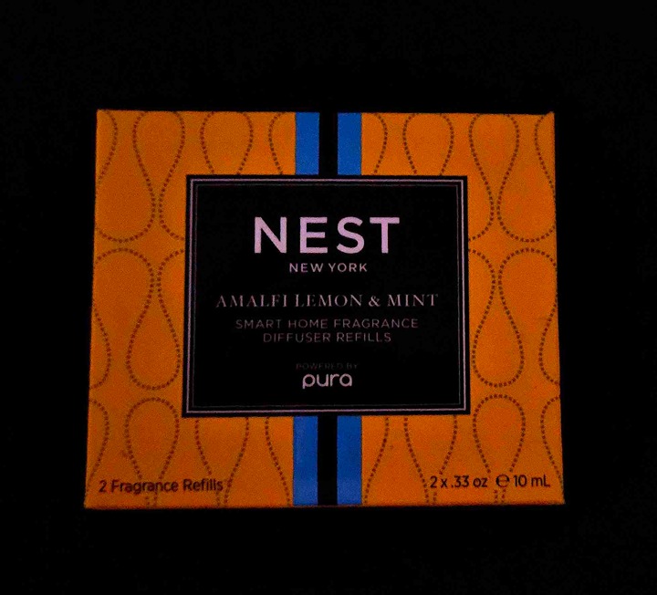 NEW Nest Amalfi Lemon Mint Smart Diffuser Fragrance Refill 2 Pack