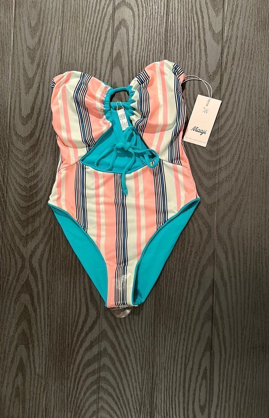 Maaji Bandeau Swimsuit - reversible - new