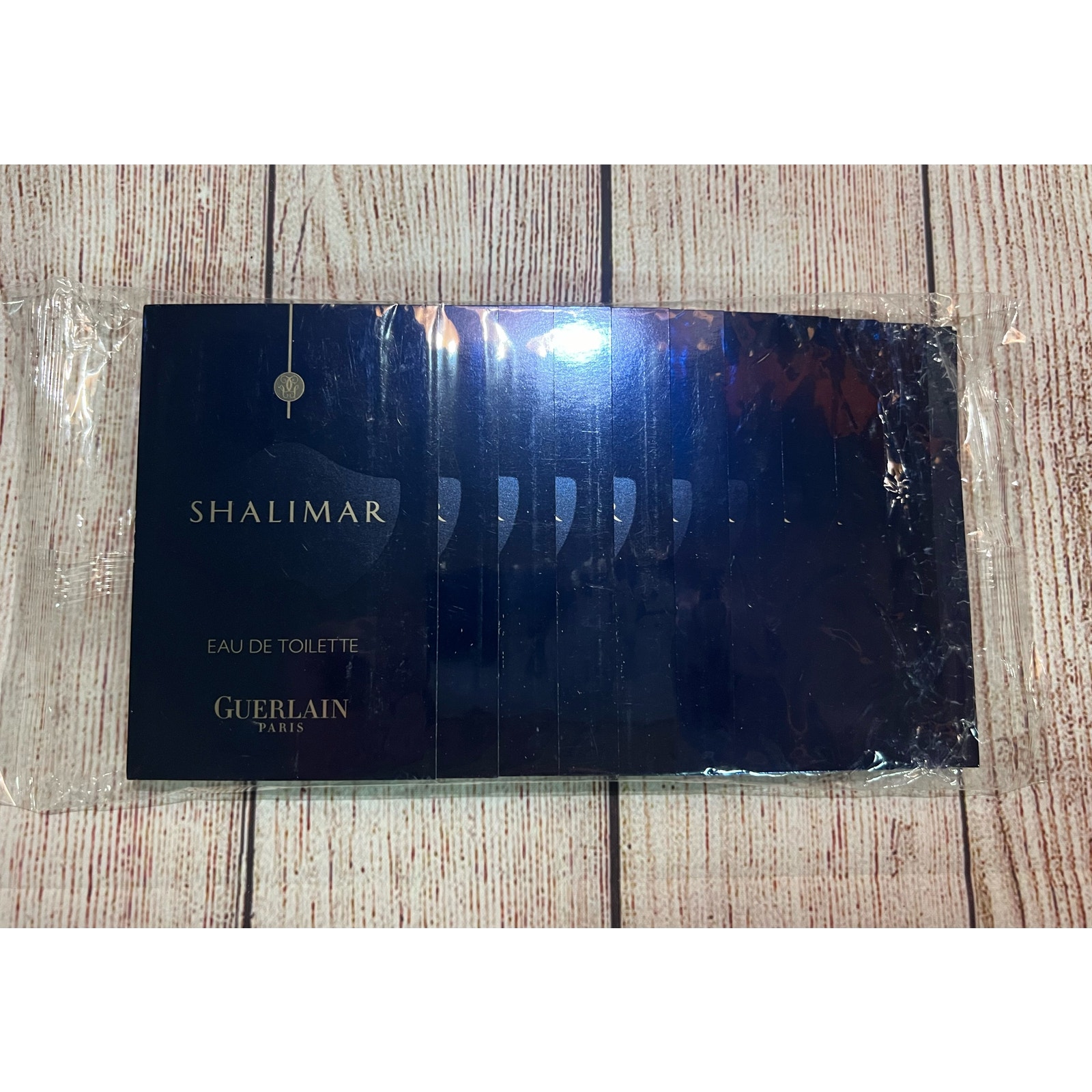 10x Guerlain Paris Shalimar Eau De Toilette EDT .03oz - 1ml Spray Sample Vial