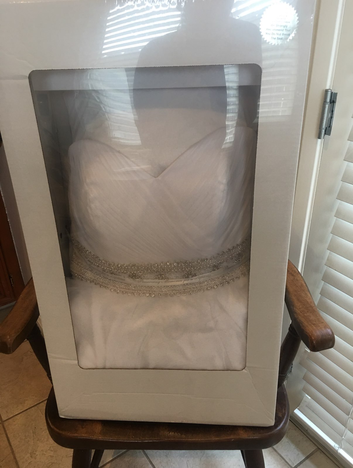 Used Oleg Cassini Wedding Dress Size 18