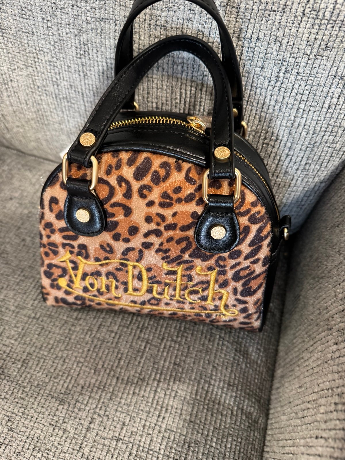 Von Dutch Leopard bag
