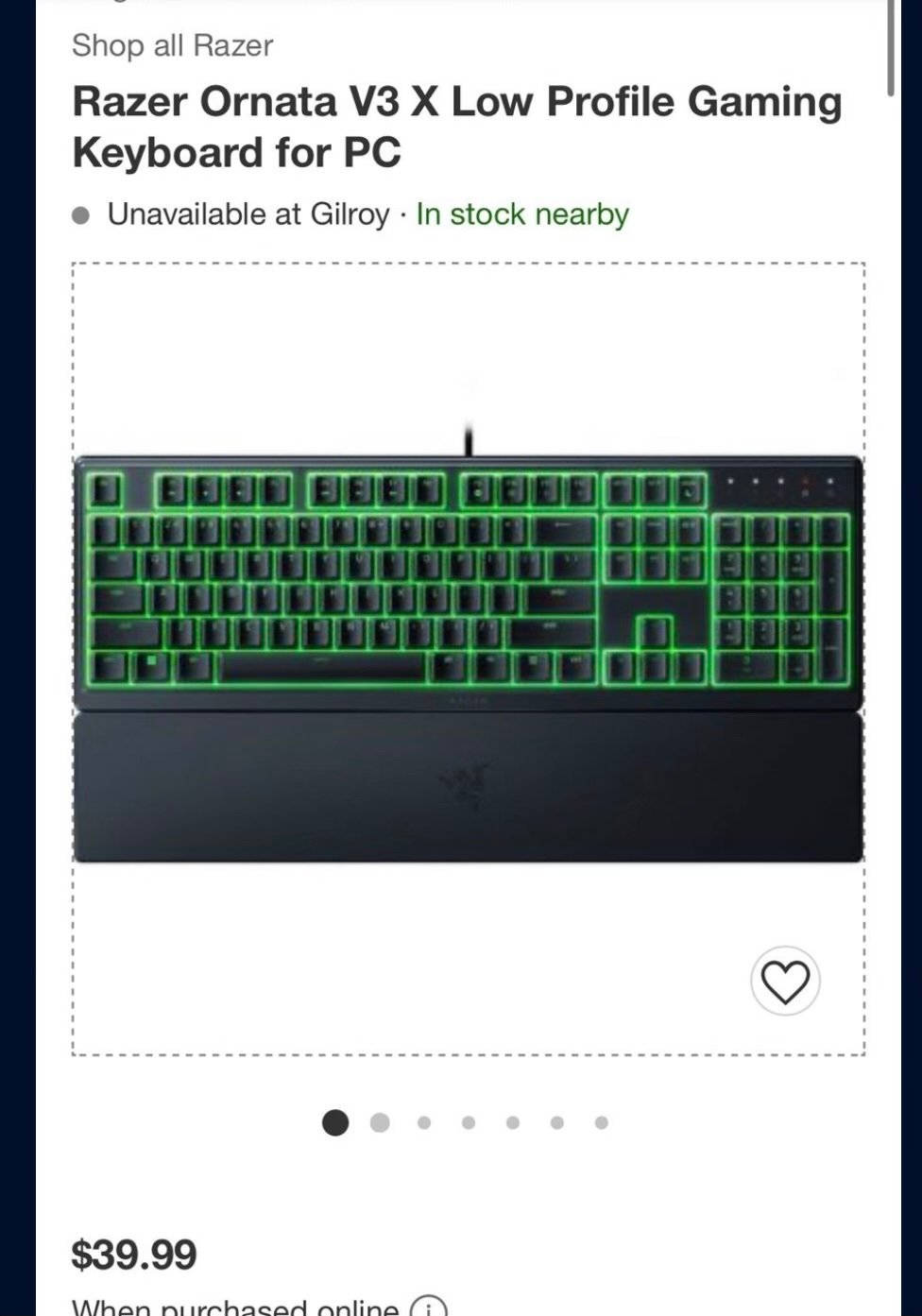 Gaming Keyboard