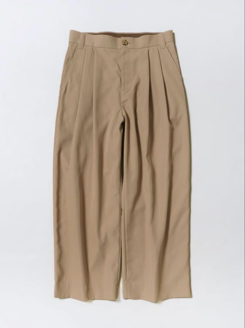 MB High-End Basic Wide Slacks MORE THAN COTTON