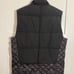 Stylish Lululemon Black Down Puffer Vest with Quilted Side Panels