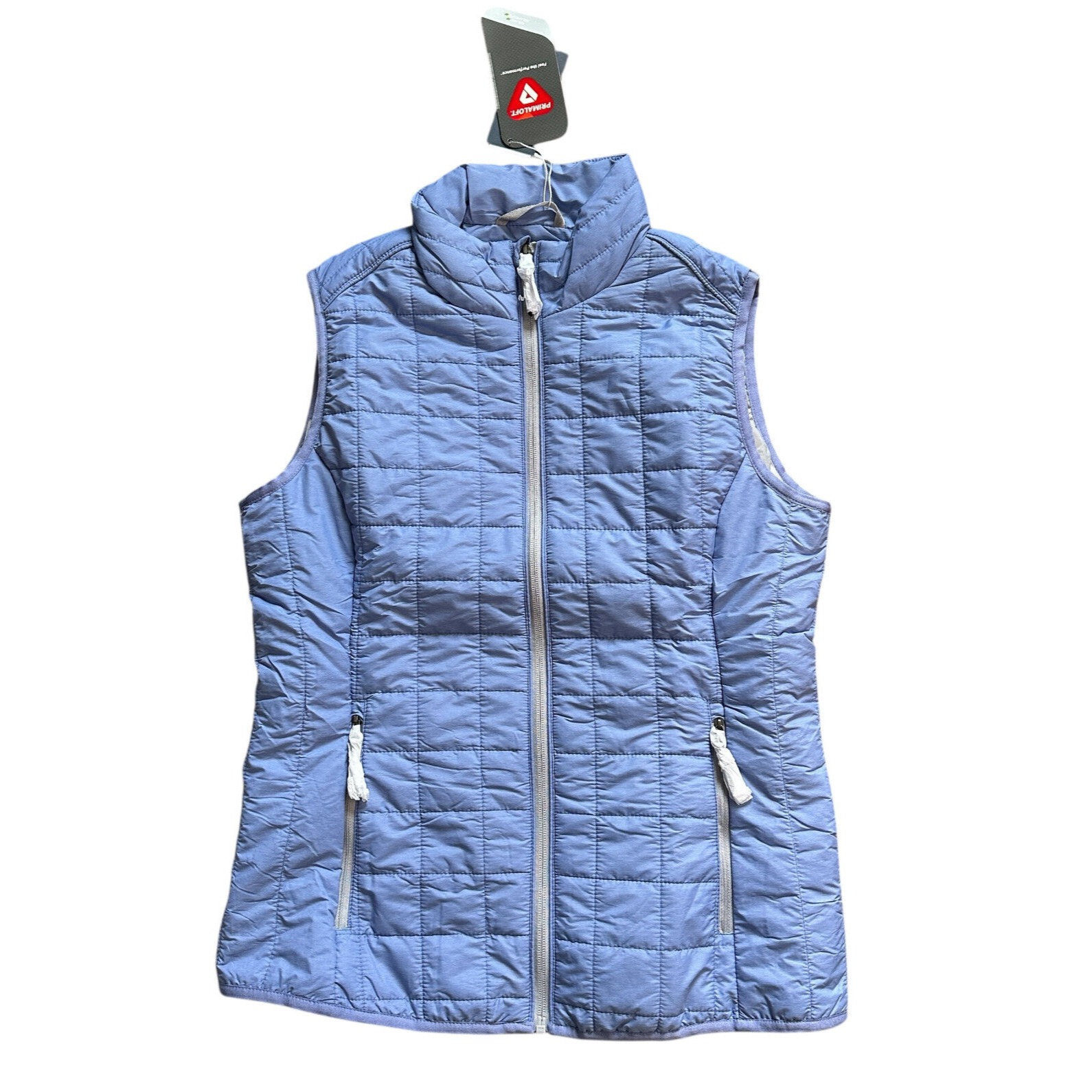 Cutter & Buck Rainier Primaloft Womens Eco Insulated Full Zip Puffer Vest Size M
