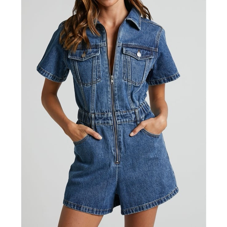 Showpo Denim Romper