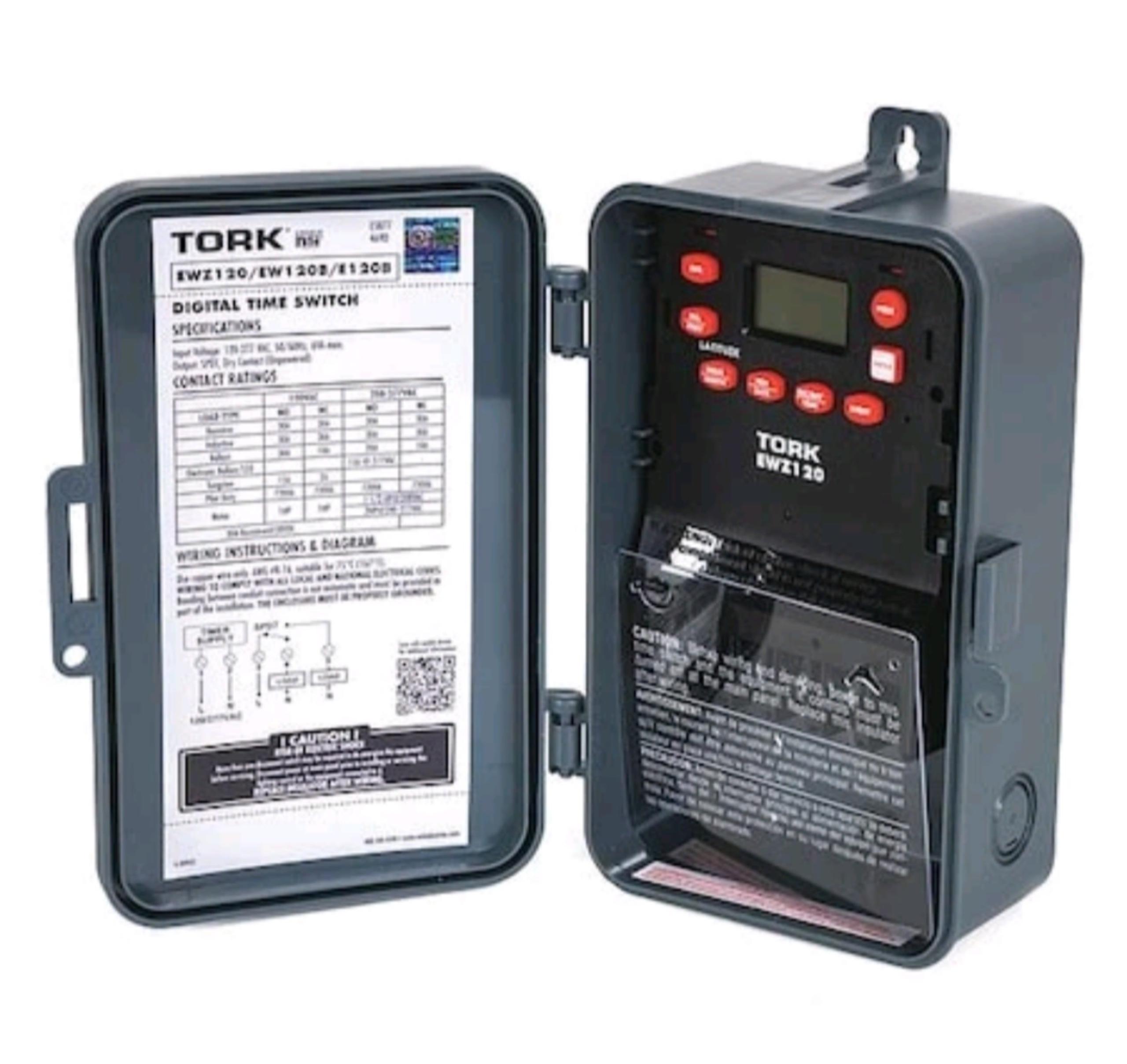 New Tork EWZ120 Multipurpose Control Astronomic Digital Time Switch ASTRO 7 Days