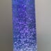 Retro GLITTER LITE F/x Lamp Silver Base Glitter Blue Liquid 18 Lava Black Base