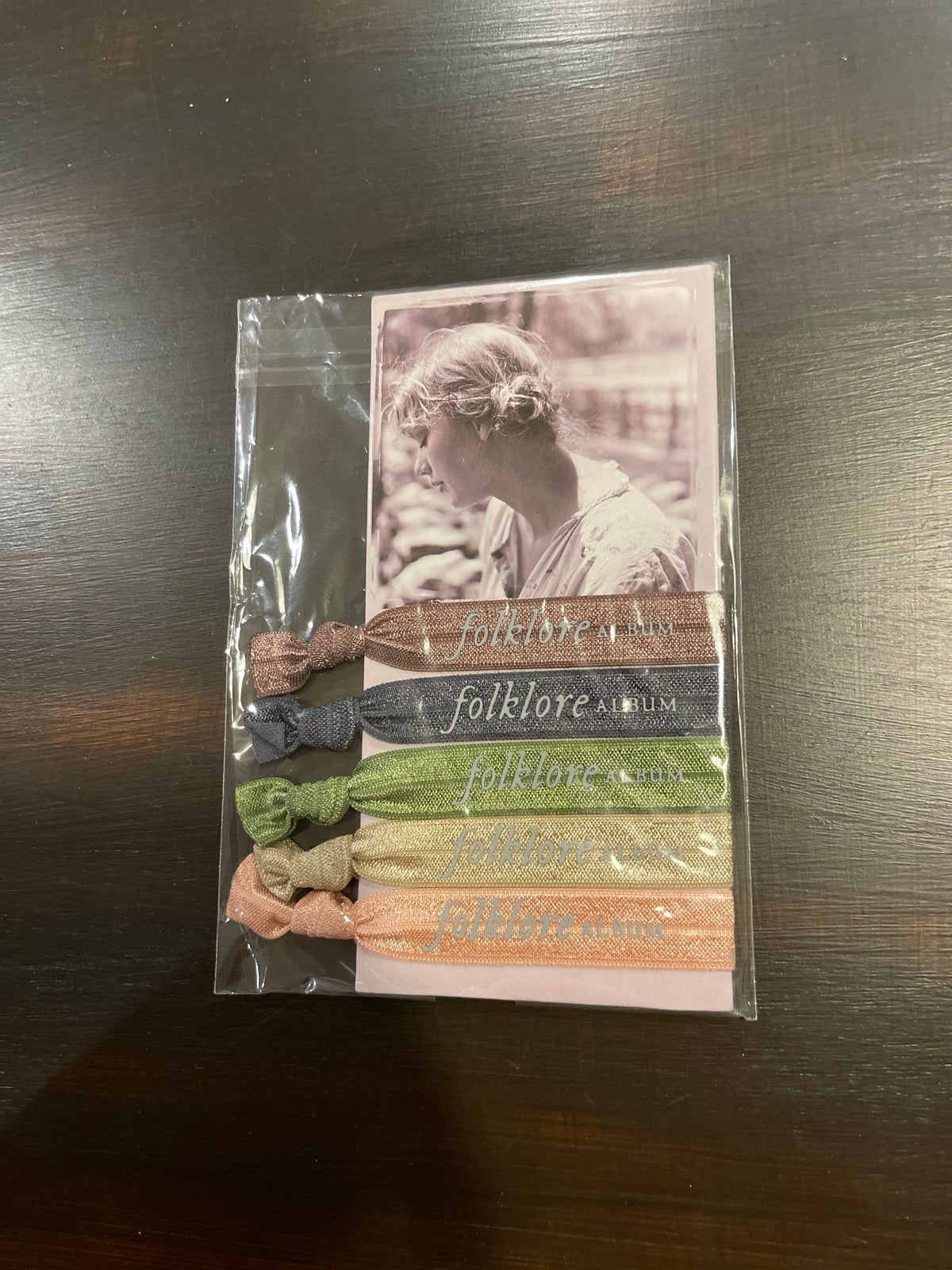 Taylor Swift scrunchie set folklore NEW set of 5