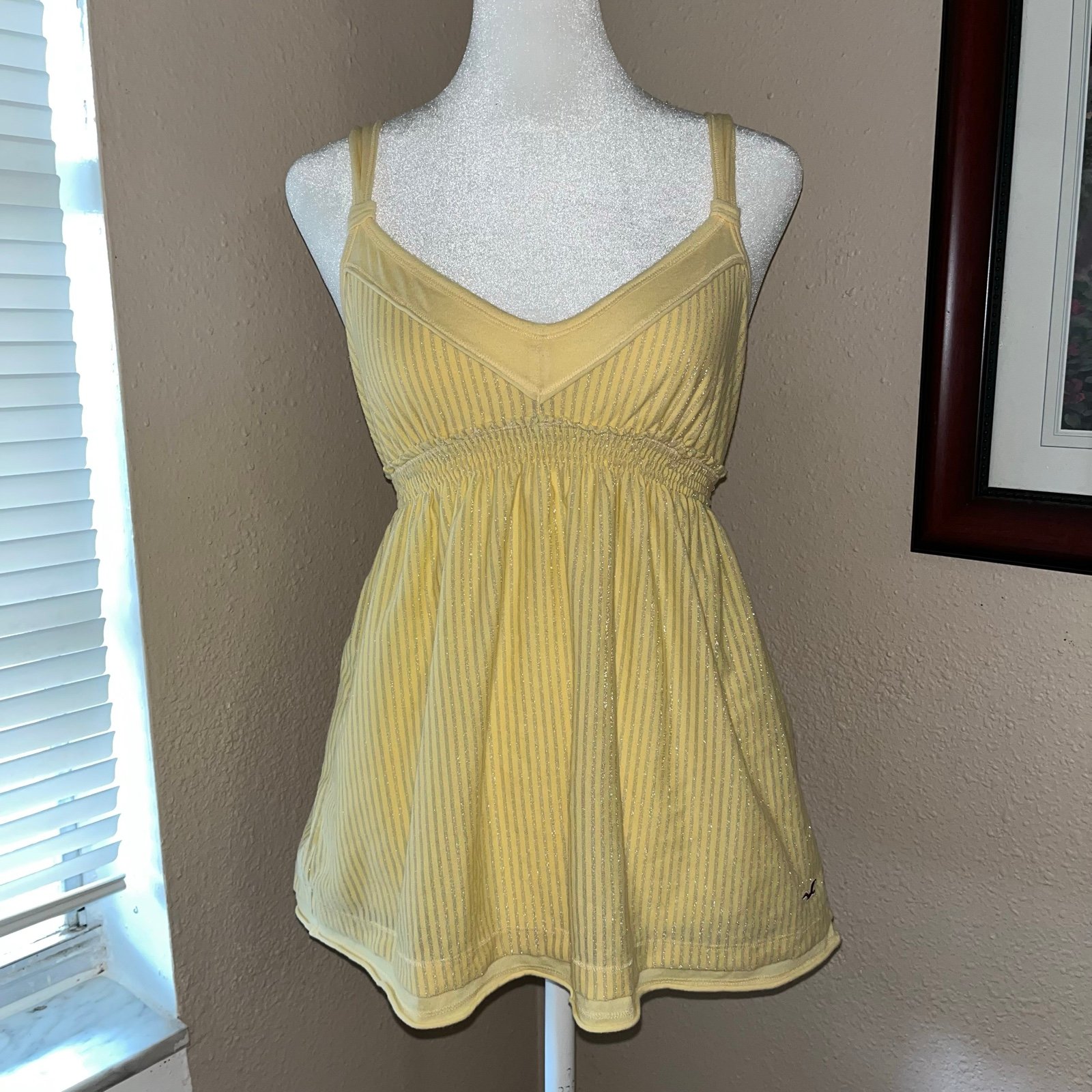 Vintage Y2K Hollister 2000s Babydoll Tank Top