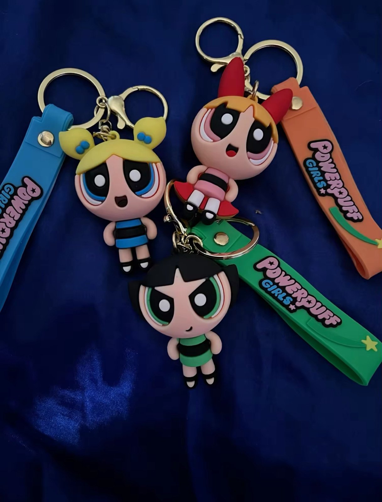 Powerpuff Girls Keychain Bag Charms