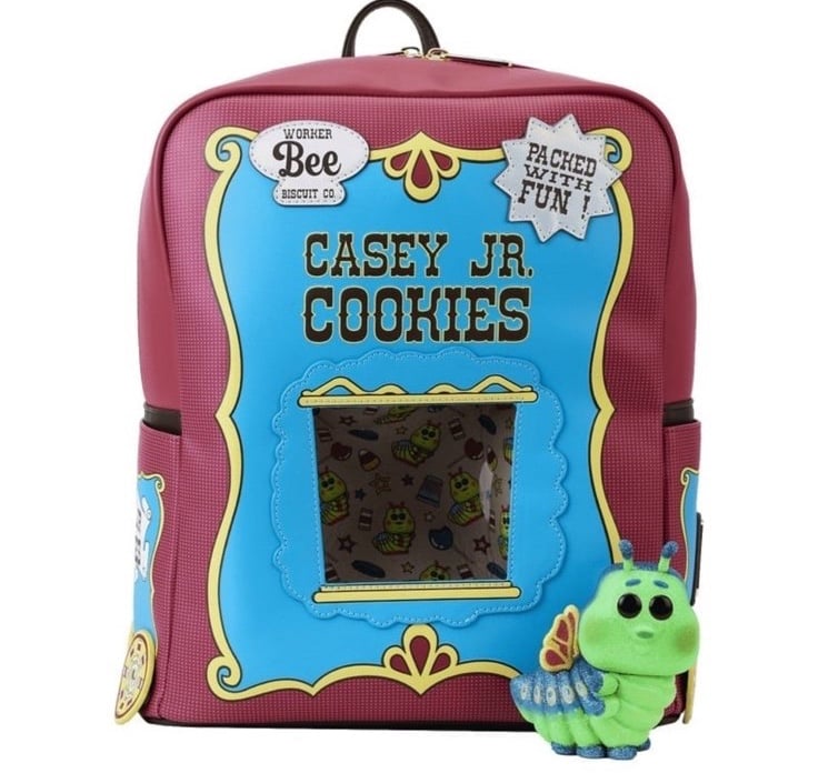 【Lounge Fly】SDCC Limited Edition Heimlich and Bag Bundle Loungefly Disney A bug's Life SDCC Limited Edition Heimlich