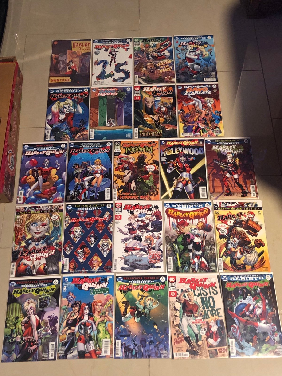 Lot of 23 Harley Quinn comics books