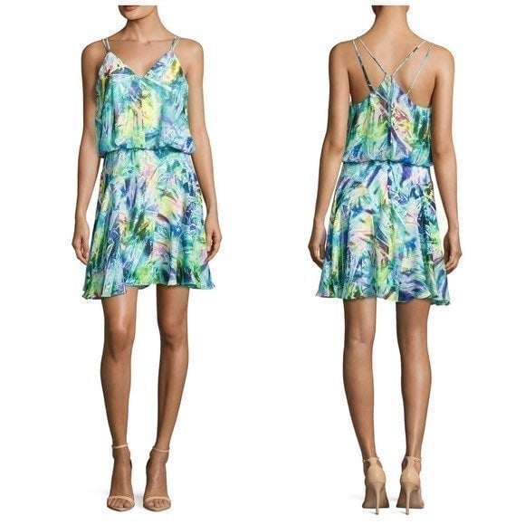 NWT Milly Blouson Tank Mini Dress